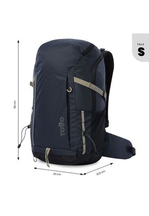 Morral Outdoor Summit 35 Azul Con Sistema De Pedernal