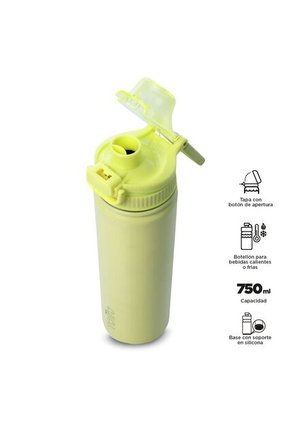 Termo Para Agua Jet 750 Ml Color Verde