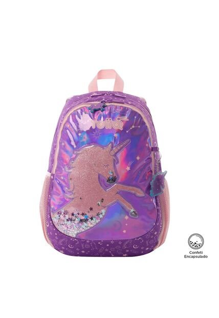 Morral Para Niña Unispace Mediano Morado