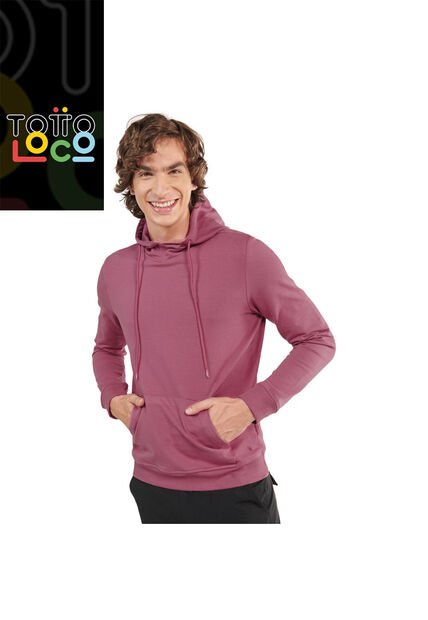 Buzo Hombre Guio Casual Rosado