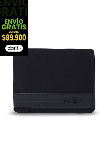 Billetera Para Hombre Vlideri 3.0 Con RFID Blocker Negra