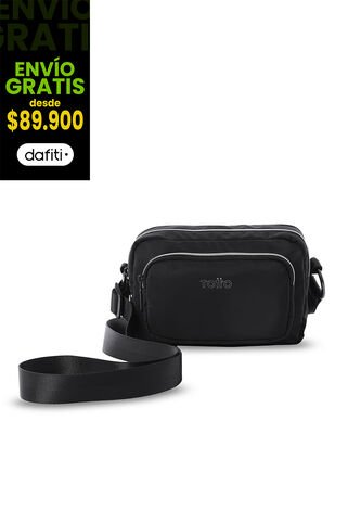 Bolso Para Mujer 2 En 1 Funty 3.0 Pequeño Negro Totto