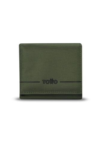 Billetera Para Hombre Sayle Con RFID Blocker Verde Totto