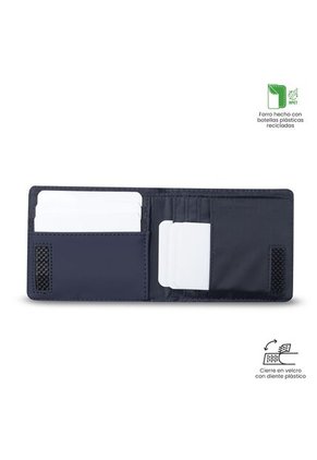 Billetera Para Hombre Dagoba 3.0 Con RFID Blocker Azul
