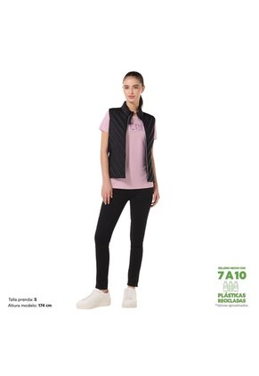 Chaleco Para Mujer Royal RPET Negro