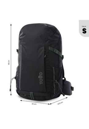 Morral Outdoor Summit 35 Negro Con Sistema De Pedernal