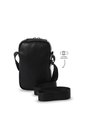 Bolso Para Hombre Indi Tipo Crossbody Pequeño Negro de Totto