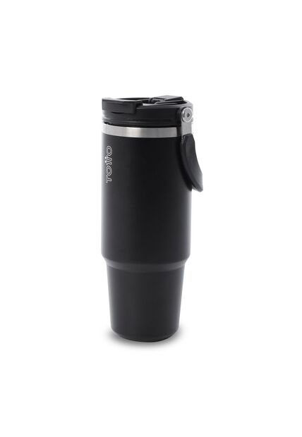 Termo Para Agua Matt 1200 Ml Color Negro