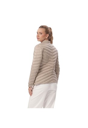 Chaqueta Acolchada Para Mujer Owens 2.0 Beige/Metálico