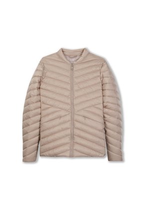 Chaqueta Acolchada Para Mujer Owens 2.0 Beige/Metálico