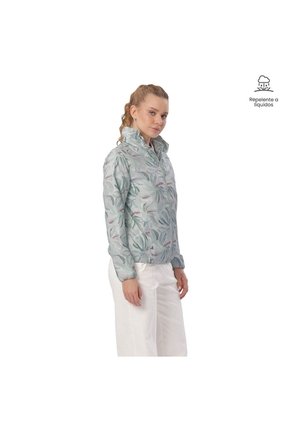 Chaqueta Casual Para Mujer Pray Liviana Blanca