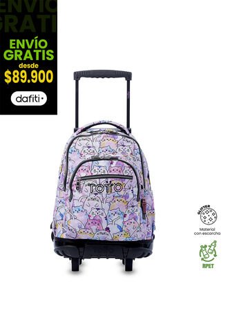 Maleta Para Niña Con Ruedas Porta PC 15.4