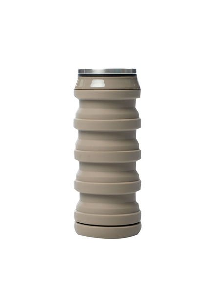 Botilito Plegable Can 480 Ml Café