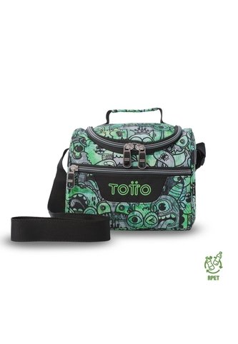 Lonchera Térmica Para Hombre Pizarra Mediana Gris Totto