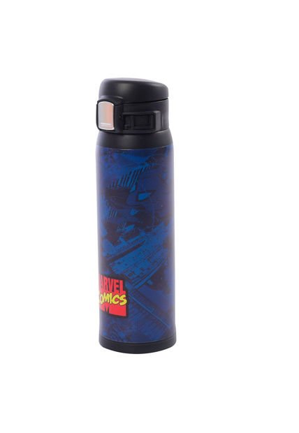 Botilito Metálico Marvel Blue Azul