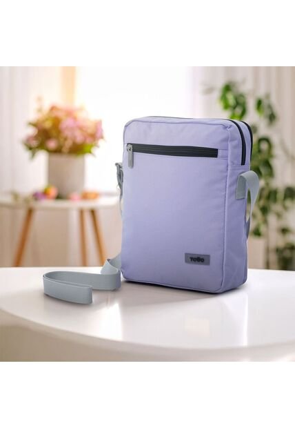 Bolso Cruzado Urbana Retro Morado Totto
