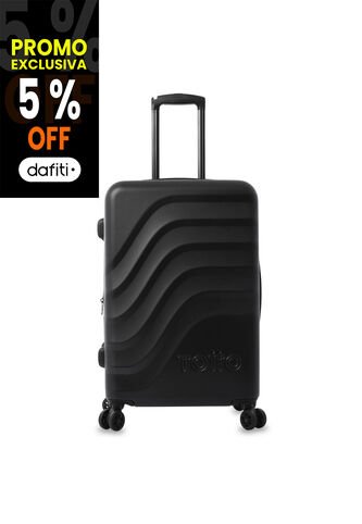 Maleta De Viaje Mediana 360 Bazy+ 2.0 Negra Totto