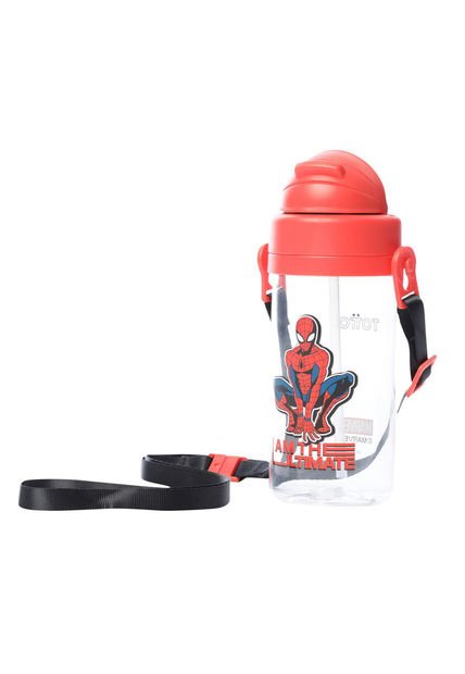 Botilito Plástico Spiderman Amazing 400 ML Azul