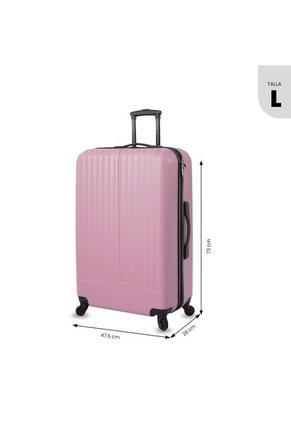 Maleta De Viaje Grande 23 Kilos 360 Rocka By Totto Morada/Negra