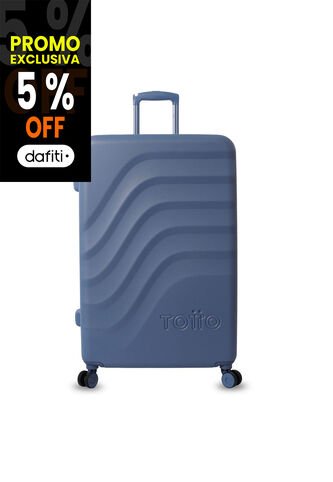 Maleta De Viaje Grande 23 Kilos 360 Bazy + 2.0 Azul Totto