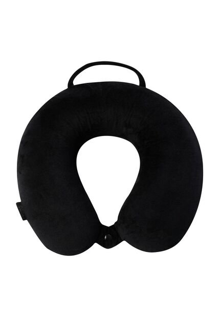 Almohada De Viaje Memory Foam Jet Pillow Negra