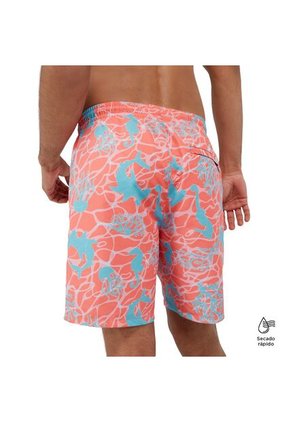 Pantaloneta Estampada Para Hombre Abriko