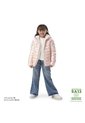Chaqueta Doble Faz Para Niña Boa Terreo/Blanco de Totto