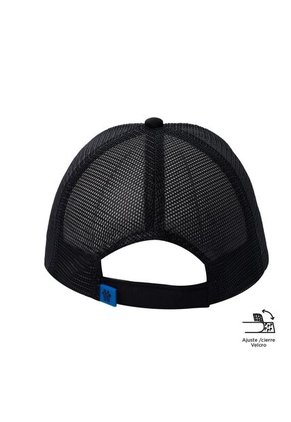 Gorra Camionera Atlasy Color Blanca/Azul