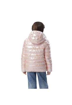 Chaqueta Doble Faz Para Niña Boa Terreo/Blanco