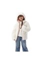 Chaqueta Doble Faz Para Niña Boa Terreo/Blanco de Totto