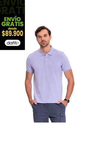 Camisa Polo Para Hombre Youngpolo Morada Totto