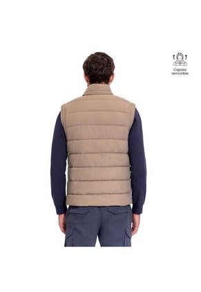 Chaqueta Acolchada Para Hombre Atlantida 2 En 1 Beige