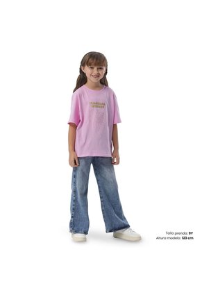 Camiseta Para Niña Twinkie 3 Color Rosada