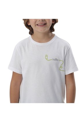 Camiseta Para Niño Proyecty Color Blanca