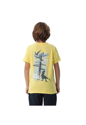 Camiseta Para Niño Proyecty Color Amarilla