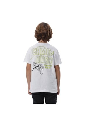 Camiseta Para Niño Proyecty Color Blanca