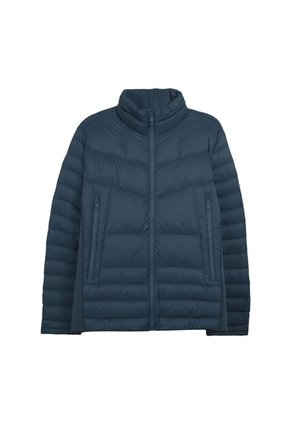 Chaqueta Acolchada Para Hombre Palmero Con Strap Azul