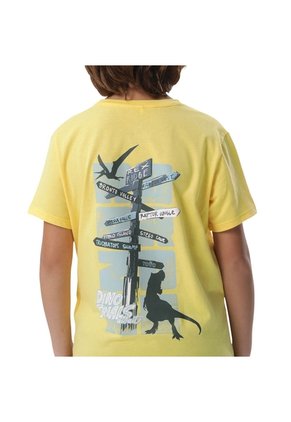 Camiseta Para Niño Proyecty Color Amarilla