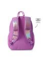 Morral Para Niña Glowy Mediano Morado Con Corazones de Totto