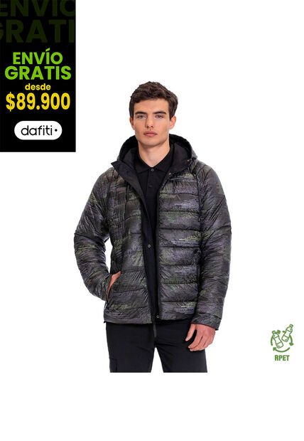 Chaqueta Acolchada Para Hombre Poma Negra