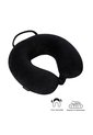 Almohada De Viaje Memory Foam Jet Pillow Negra de Totto