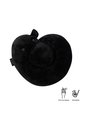 Almohada De Viaje Memory Foam Jet Pillow Negra de Totto