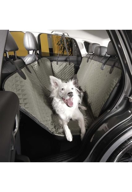 Protector De Carro Para Mascotas Silla Trasera Ride Verde