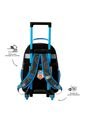 Morral Con Ruedas Niño Avengers Capitán América Mediano Gris de Totto