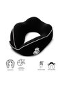 Almohada De Viaje Real Madrid Negra de Totto