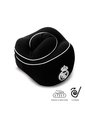 Almohada De Viaje Real Madrid Negra de Totto