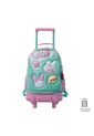 Maleta Para Niña Con Ruedas Bunny Pump Mediano Verde de Totto