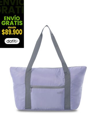 Bolso De Viaje Plegable Aloha 20 Grande Morado Totto