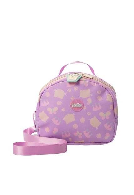 Lonchera Térmica Para Niña Queen Cat Mediana Rosada