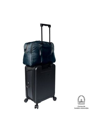 Tula De Viaje Weekender Grande Azul